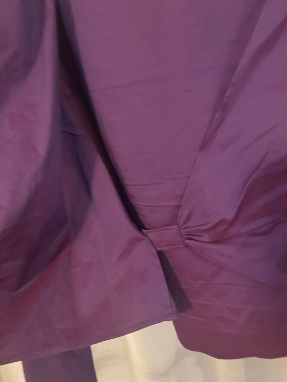 Banana Republic Deep Purple Wrap Tie Blouse - Picture 5 of 8